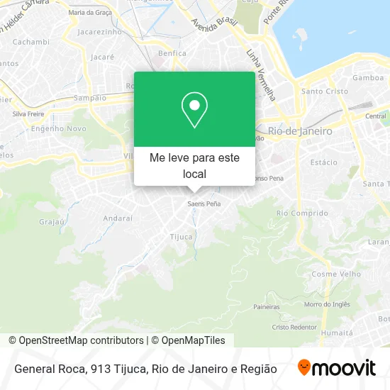 General Roca, 913 Tijuca mapa