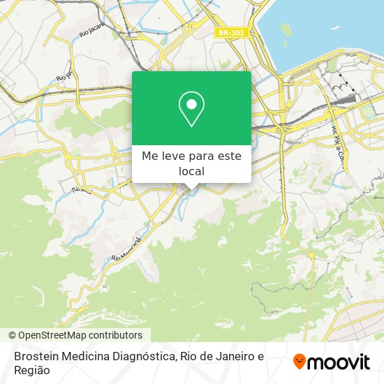 Brostein Medicina Diagnóstica mapa