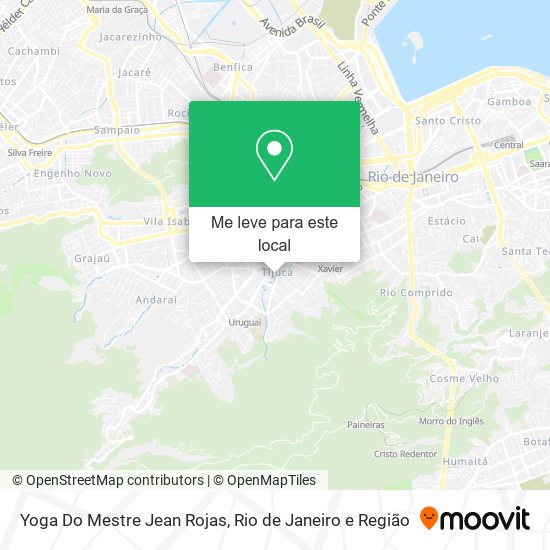 Yoga Do Mestre Jean Rojas mapa