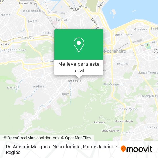 Dr. Adelmir Marques -Neurologista mapa