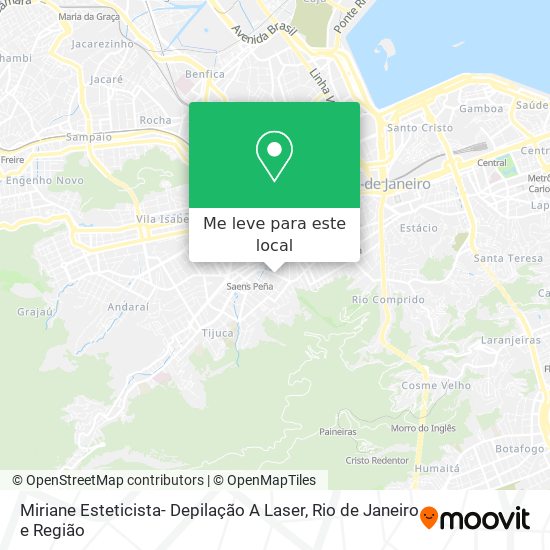 Miriane Esteticista- Depilação A Laser mapa