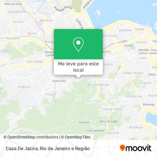 Casa De Jacira mapa