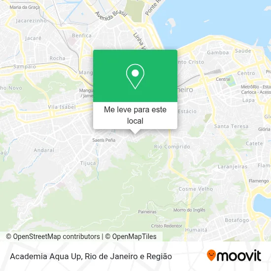 Academia Aqua Up mapa