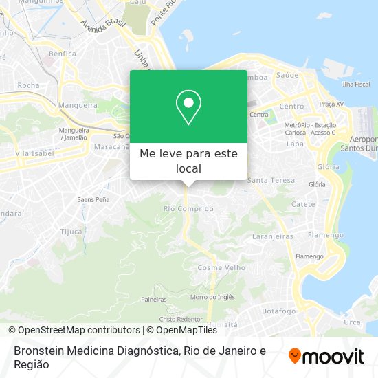 Bronstein Medicina Diagnóstica mapa