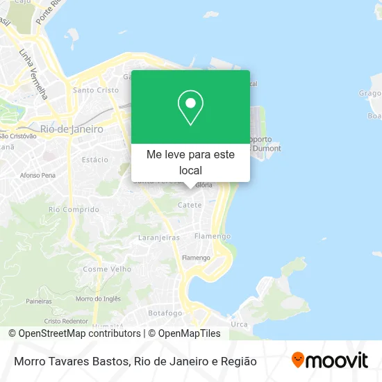 Morro Tavares Bastos mapa