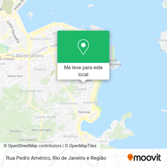 Rua Pedro Américo mapa