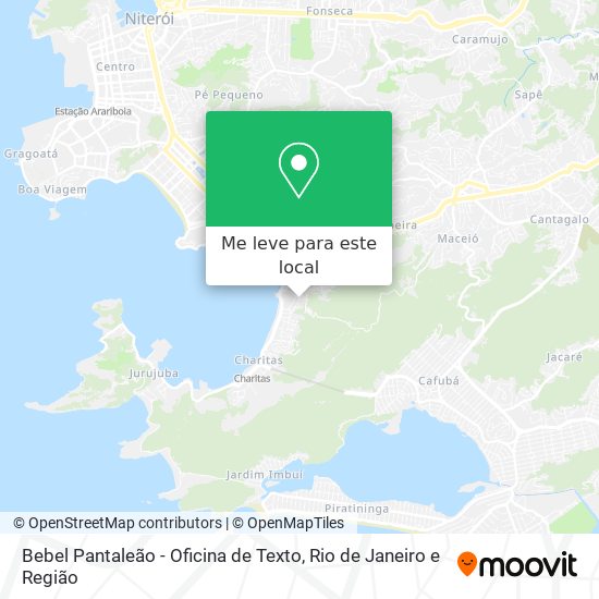 Bebel Pantaleão - Oficina de Texto mapa