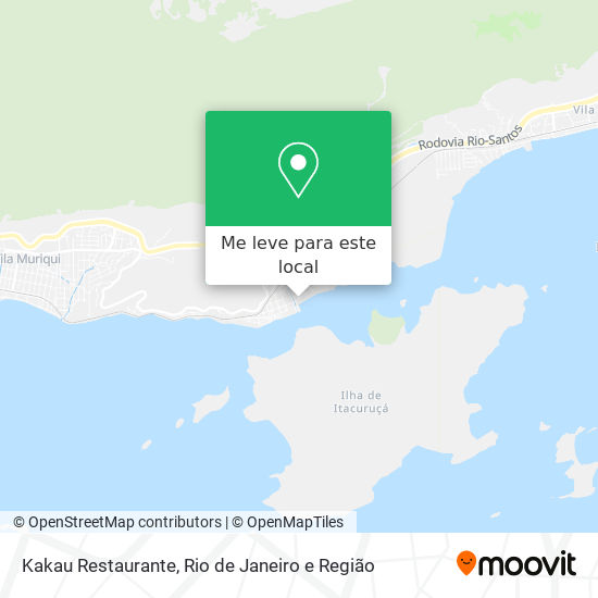 Kakau Restaurante mapa