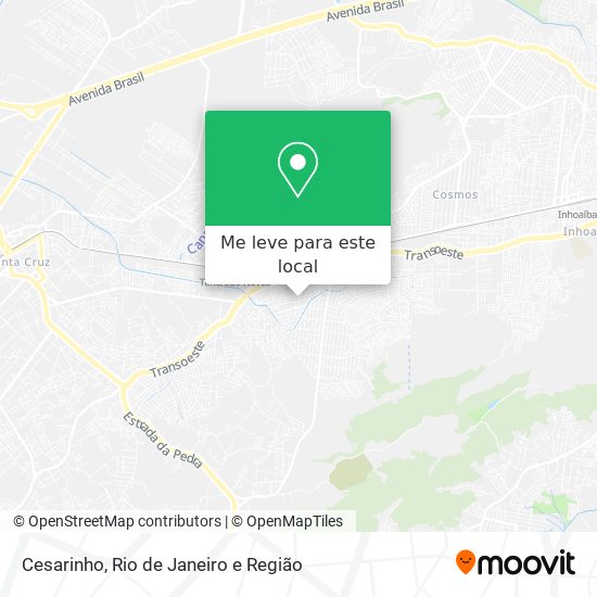 Cesarinho mapa