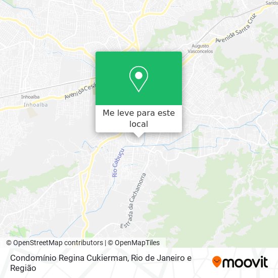 Condomínio Regina Cukierman mapa