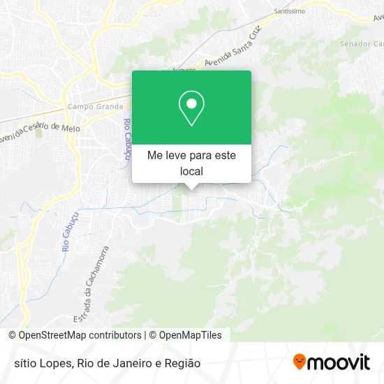 sítio Lopes mapa