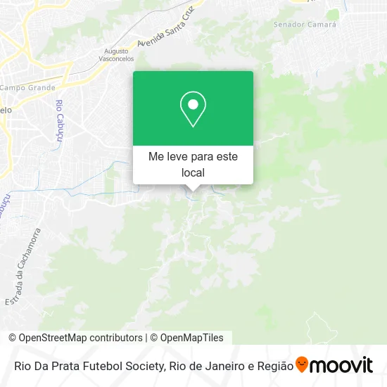 Rio Da Prata Futebol Society mapa