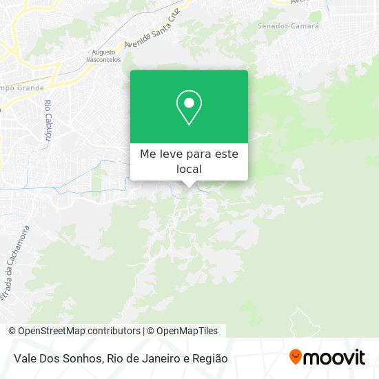 Vale Dos Sonhos mapa