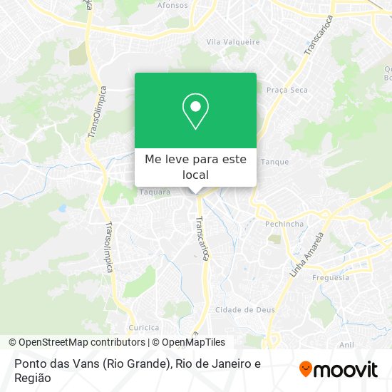 Ponto das Vans (Rio Grande) mapa