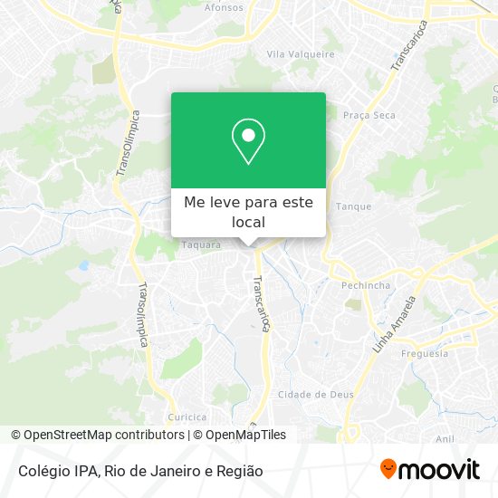 Colégio IPA mapa