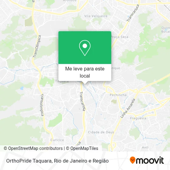 OrthoPride Taquara mapa