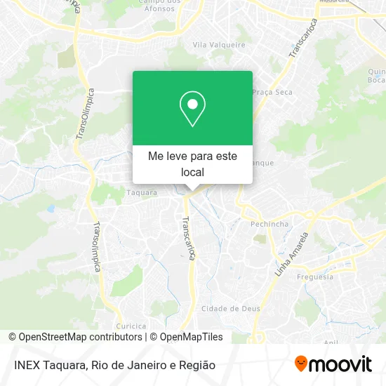 INEX Taquara mapa