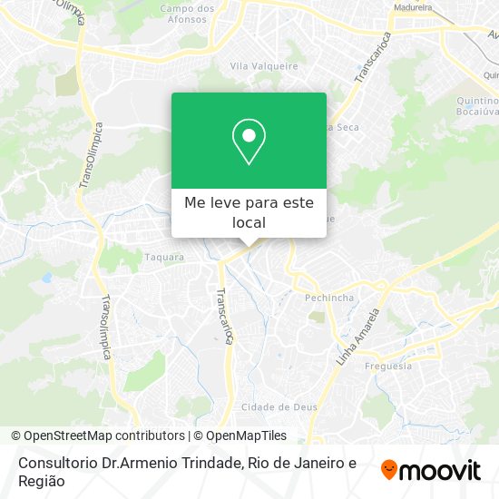 Consultorio Dr.Armenio Trindade mapa