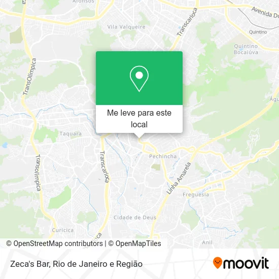 Zeca's Bar mapa