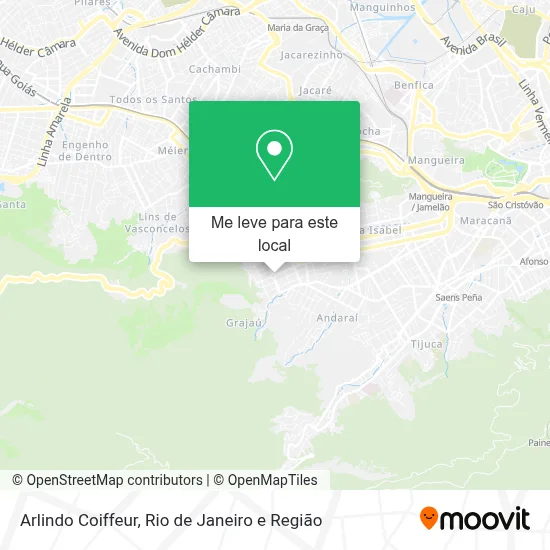 Arlindo Coiffeur mapa