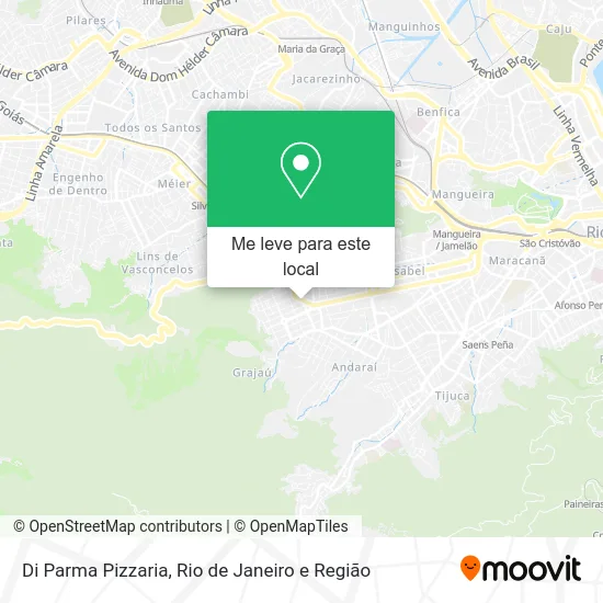 Di Parma Pizzaria mapa