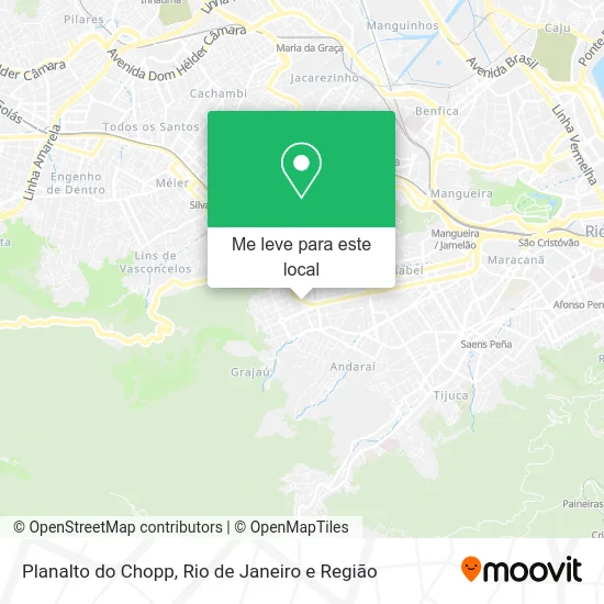 Planalto do Chopp mapa