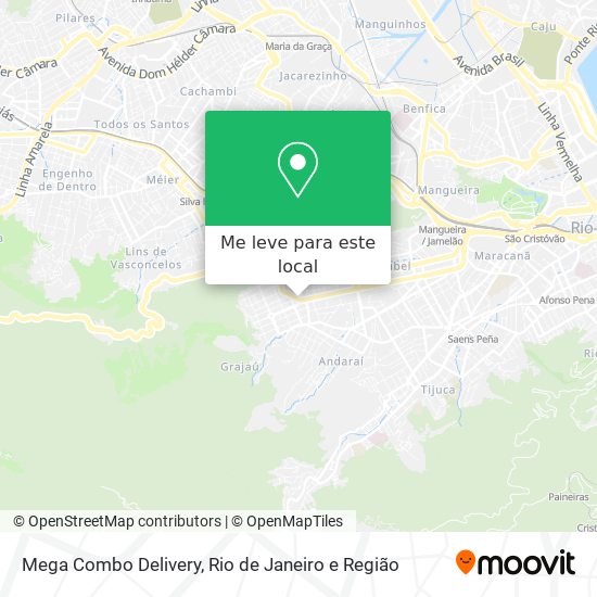 Mega Combo Delivery mapa