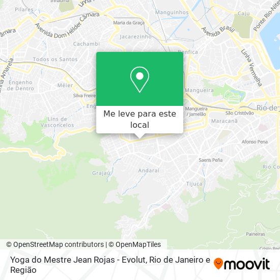 Yoga do Mestre Jean Rojas - Evolut mapa