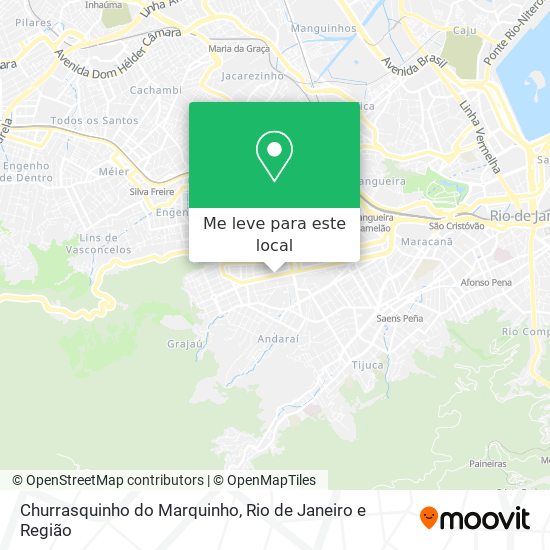 Churrasquinho do Marquinho mapa