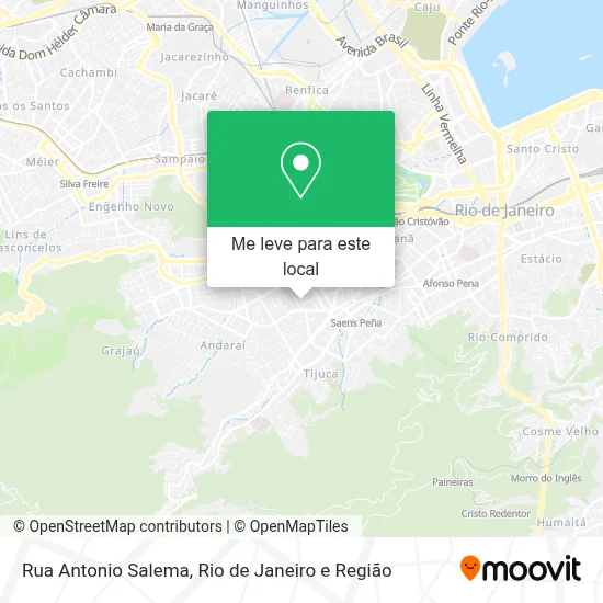 Rua Antonio Salema mapa
