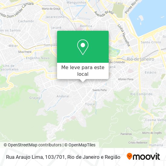 Rua Araujo Lima, 103/701 mapa