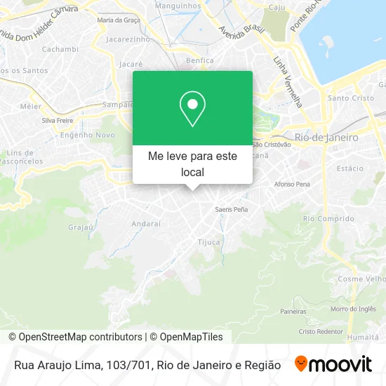 Rua Araujo Lima, 103/701 mapa