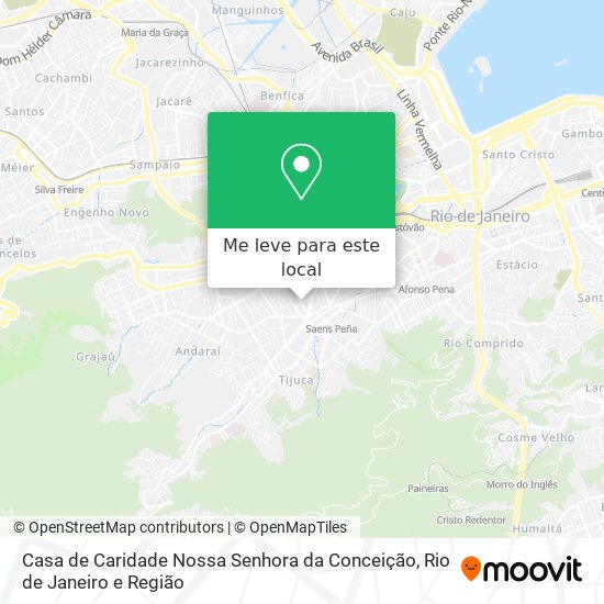 Casa de Caridade Nossa Senhora da Conceição mapa