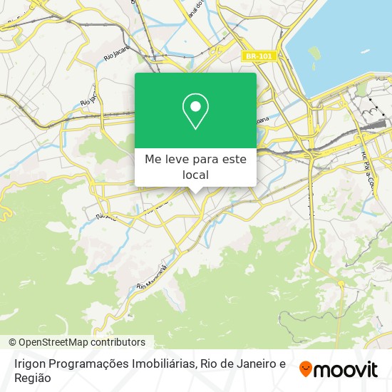 Irigon Programações Imobiliárias mapa