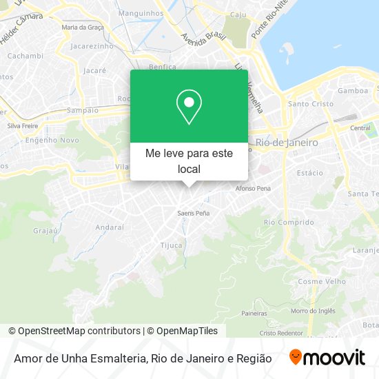 Amor de Unha Esmalteria mapa