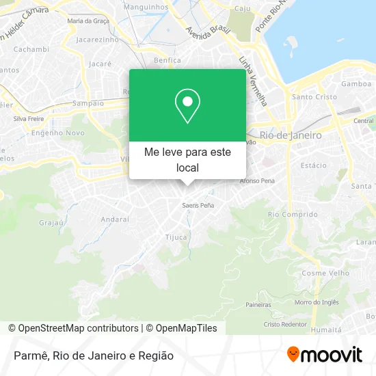 Parmê mapa