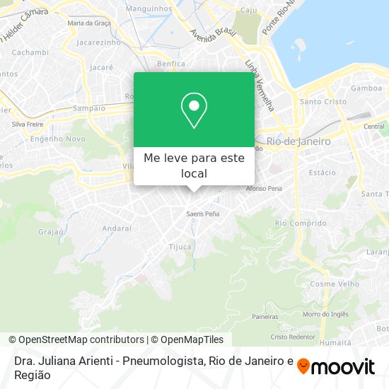 Dra. Juliana Arienti - Pneumologista mapa