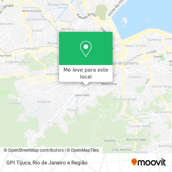 GPI Tijuca mapa