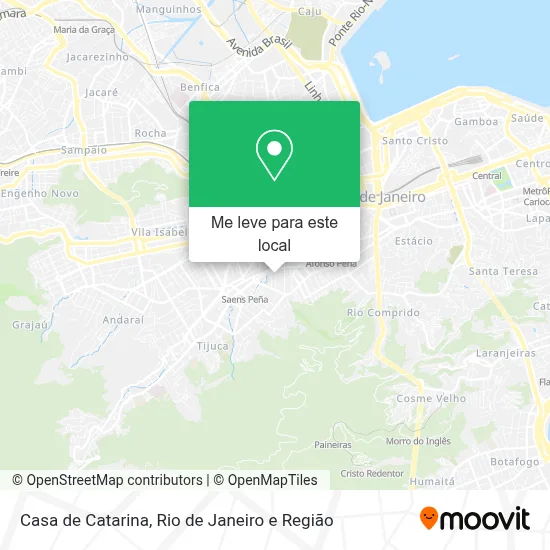Casa de Catarina mapa