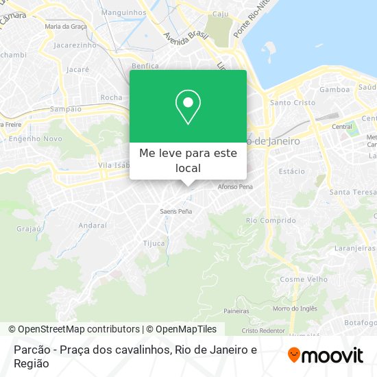 Parcão - Praça dos cavalinhos mapa