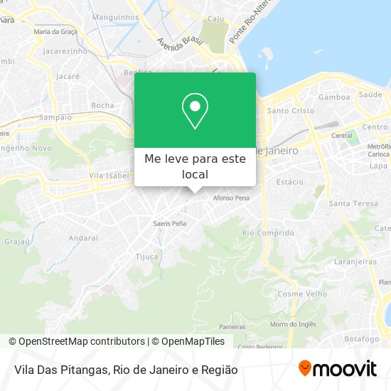 Vila Das Pitangas mapa