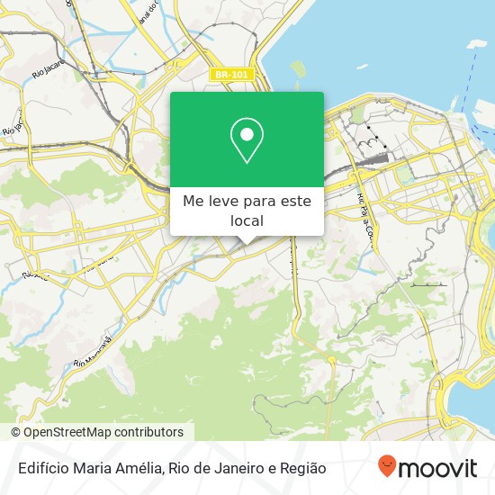 Edifício Maria Amélia mapa