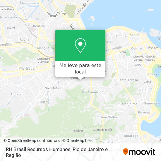 RH Brasil Recursos Humanos mapa