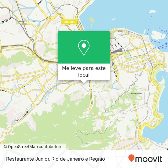 Restaurante Junior mapa