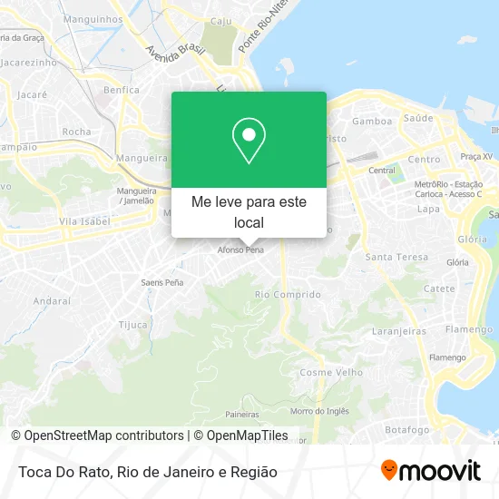 Toca Do Rato mapa