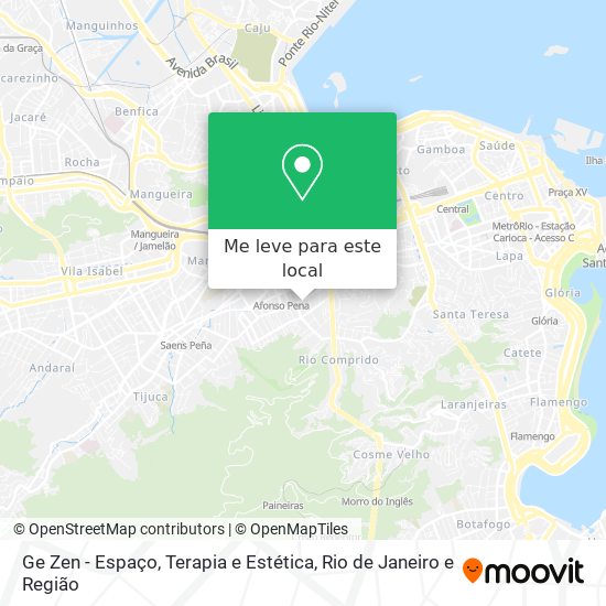 Ge Zen - Espaço, Terapia e Estética mapa