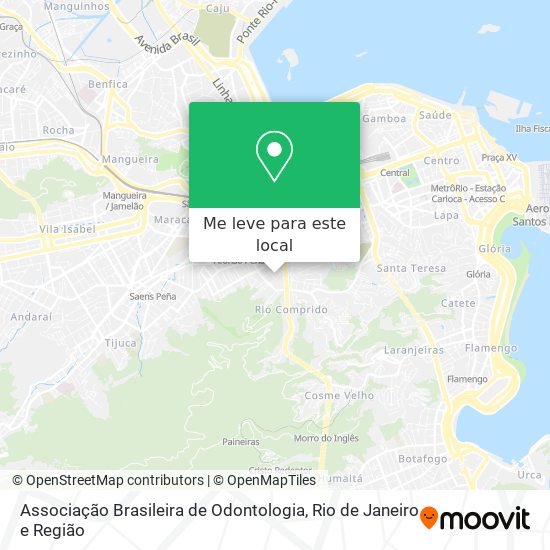 Associação Brasileira de Odontologia mapa