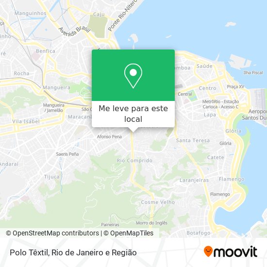 Polo Têxtil mapa