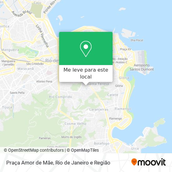 Praça Amor de Mãe mapa