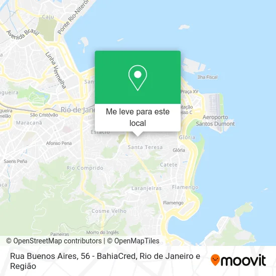 Rua Buenos Aires, 56 - BahiaCred mapa